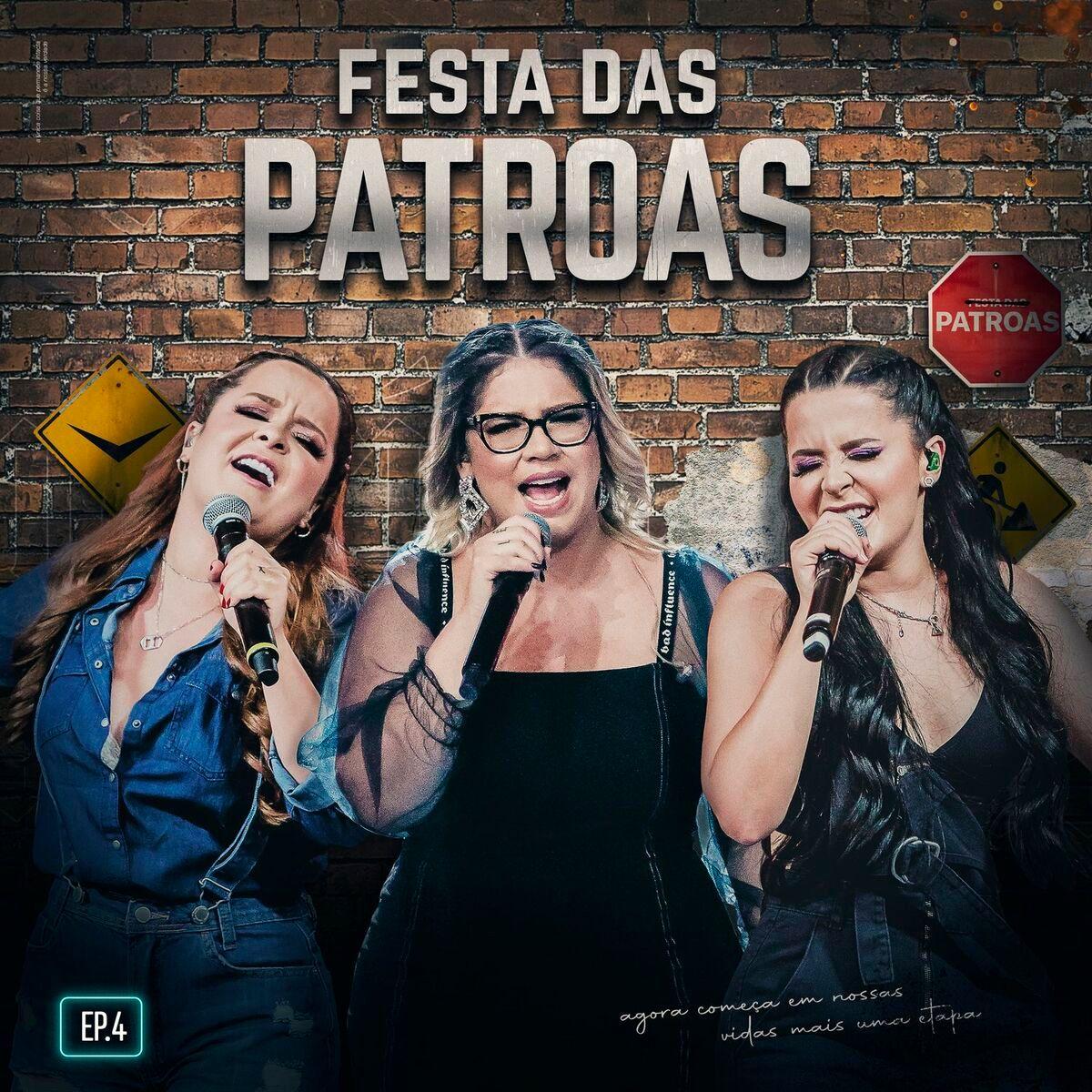 Capa do álbum "Festa das Patroas, EP 4", de Marília Mendonça
