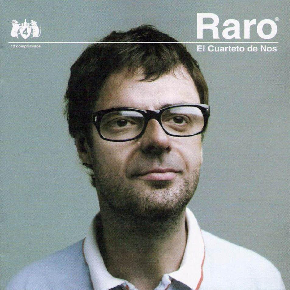 Portada de Álbum "Raro", de El Cuarteto de Nos