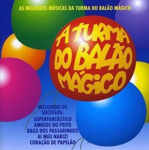 Portada de Álbum "As Melhores Músicas da Turma do Balão Mágico", de A Turma do Balão Mágico