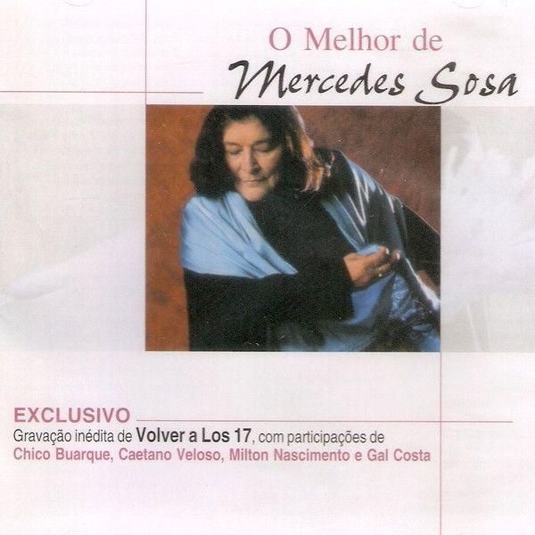 Portada de Álbum "O Melhor de Mercedes Sosa", de Mercedes Sosa