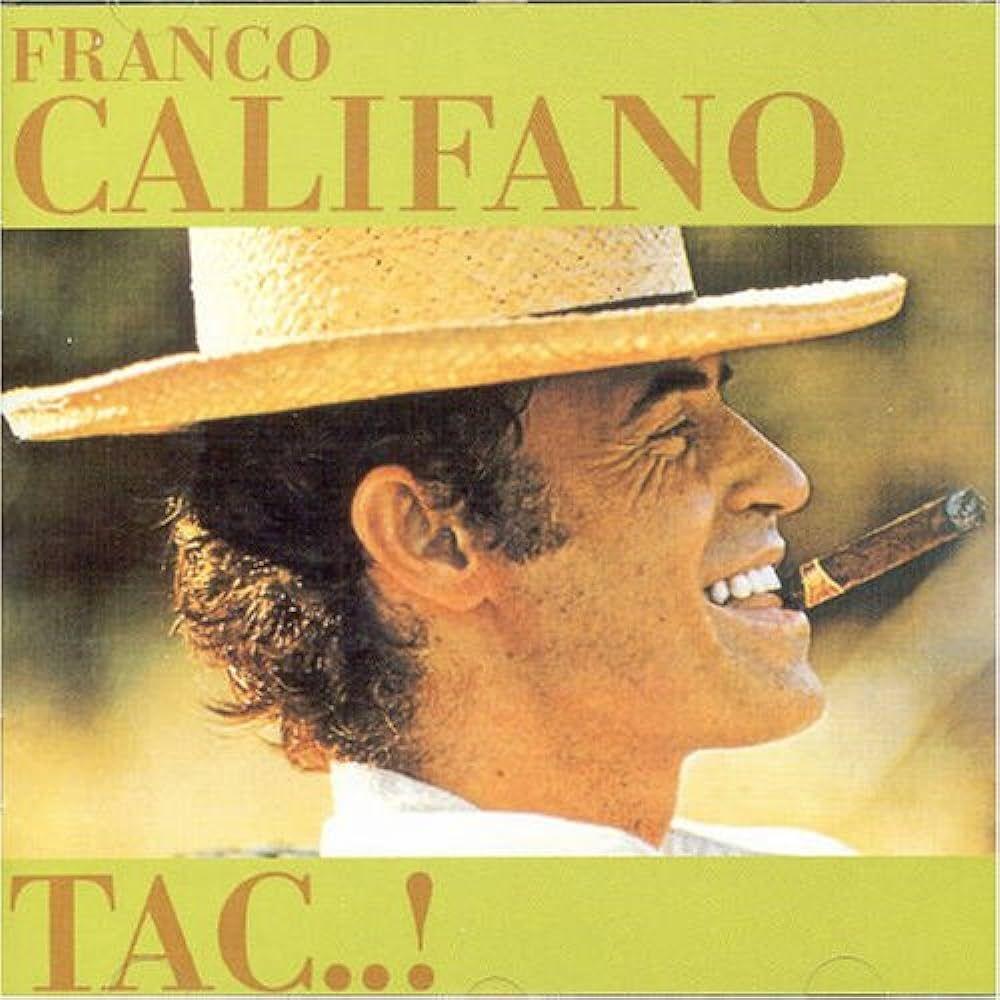 Portada del álbum "Tac..!", de Franco Califano