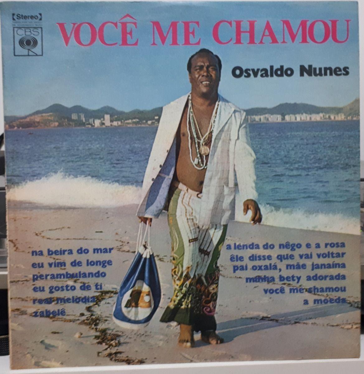 Portada de Álbum "Você Me Chamou", de Osvaldo Nunes