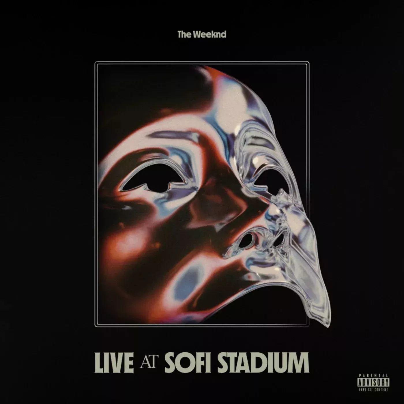 Album cover of "Live At SoFi Stadium" by The Weeknd