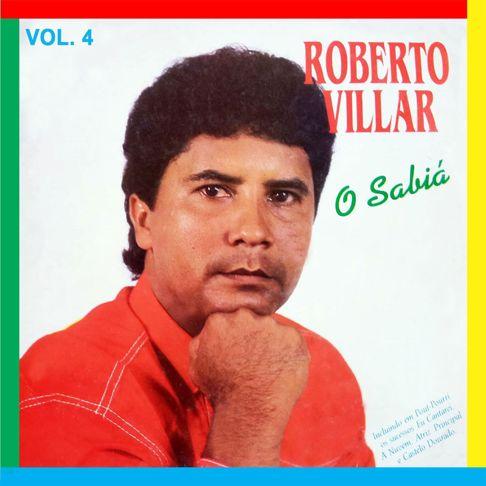 Capa do Álbum "O Sabiá", de Roberto Villar