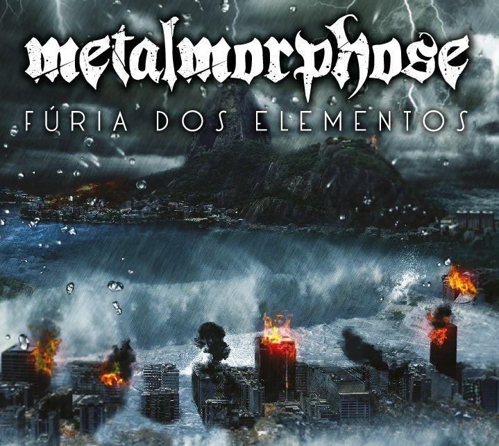 Portada de Álbum "Fúria dos Elementos", de Metalmorphose