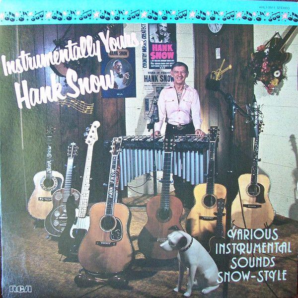 Capa do álbum "Instrumentally Yours", de Hank Snow