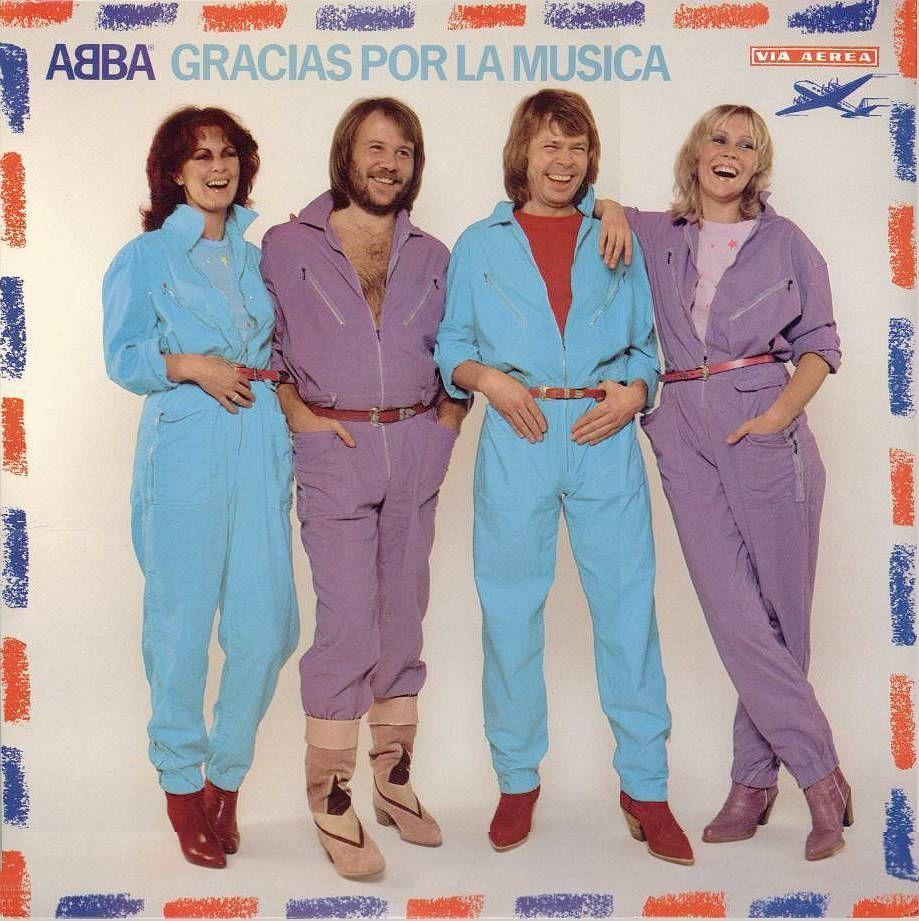 Capa do Álbum "Gracias Por La Música", de ABBA