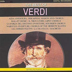 Capa do Álbum "Verdi", de Giuseppe Verdi