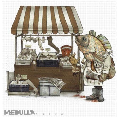 Portada del álbum "Akira", de Medulla