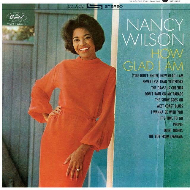 Album cover of "How Glad I Am" by Nancy Wilson