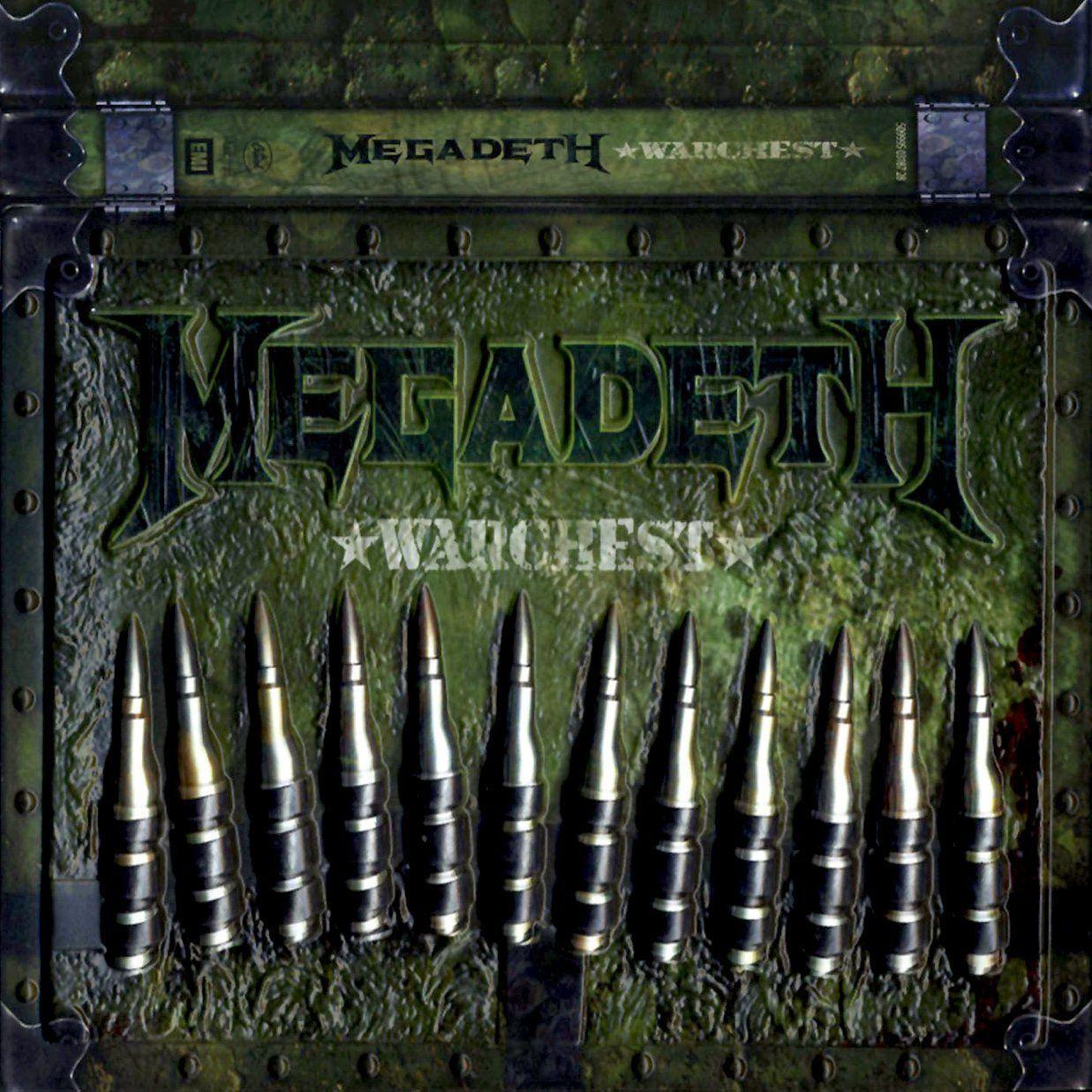 Capa do álbum "Warchest", de Megadeth