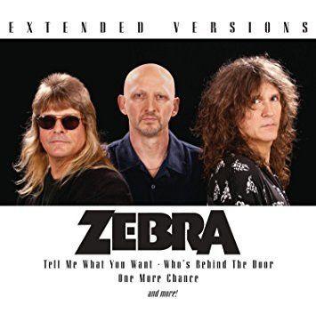 Capa do Álbum "Zebra: Extended Versions", de Zebra