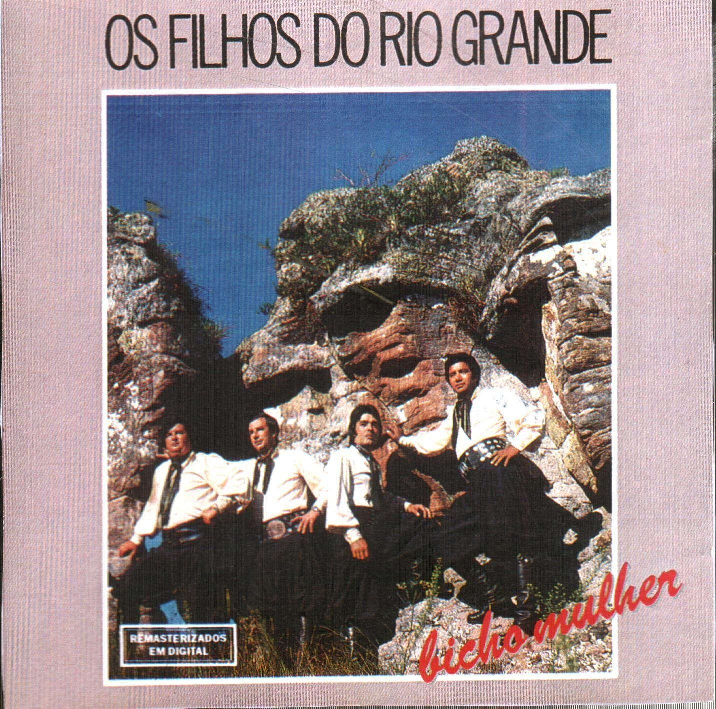 Portada de Álbum "Bicho Mulher", de Os Filhos do Rio Grande