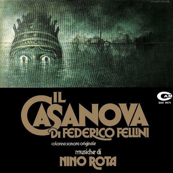 Portada de Álbum "Il Casanova di Federico Fellini", de Nino Rota