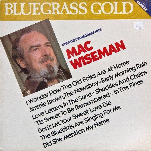 Capa do álbum "Greatest Bluegrass Hits", de Mac Wiseman