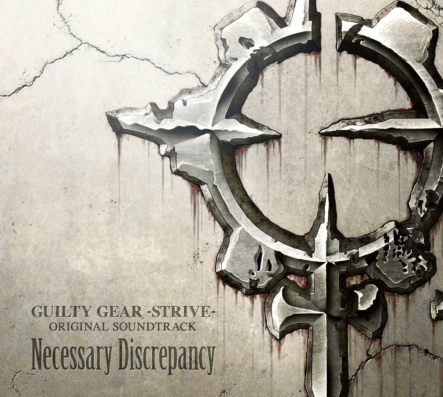 Portada de Álbum "Guilty Gear -Strive- Original Soundtrack: Necessary Discrepancy", de Daisuke Ishiwatari