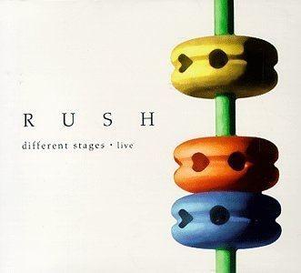 Capa do álbum "Different Stages", de Rush