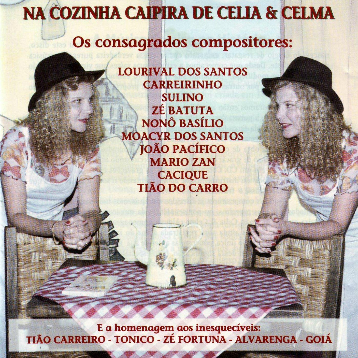 Portada de Álbum "Na Cozinha Caipira de Celia e Celma", de Célia e Celma
