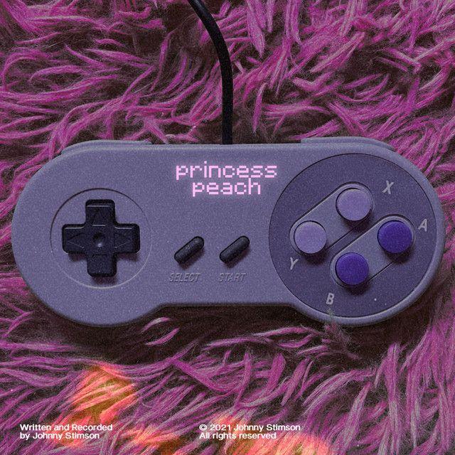 Portada del álbum "Princess Peach", de Johnny Stimson