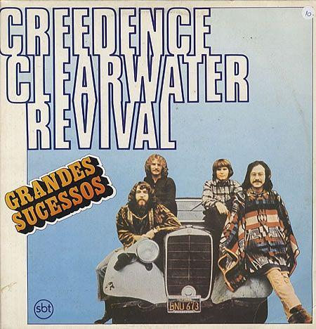 Portada de Álbum "Grandes Sucessos", de Creedence Clearwater Revival
