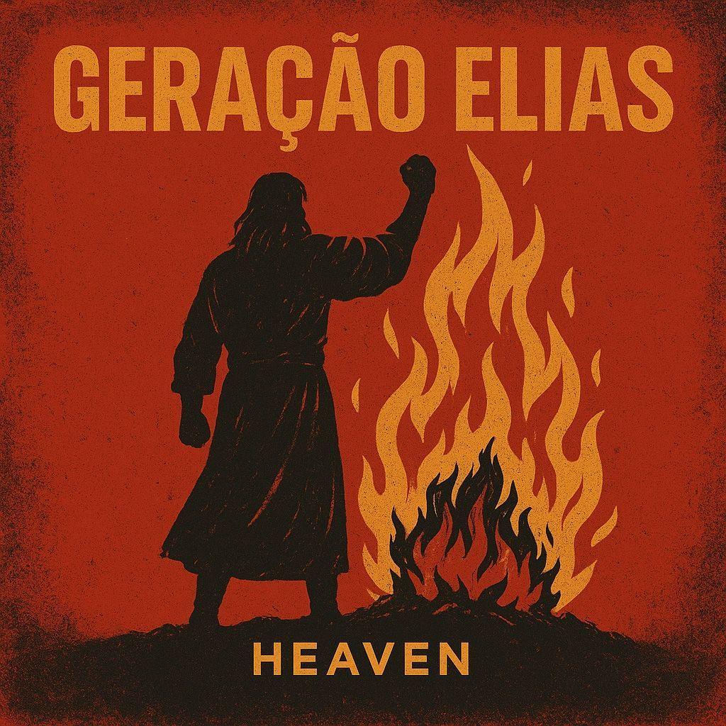 Portada de Sencillo/EP "Geração Elias", de Banda Heaven (Gospel)