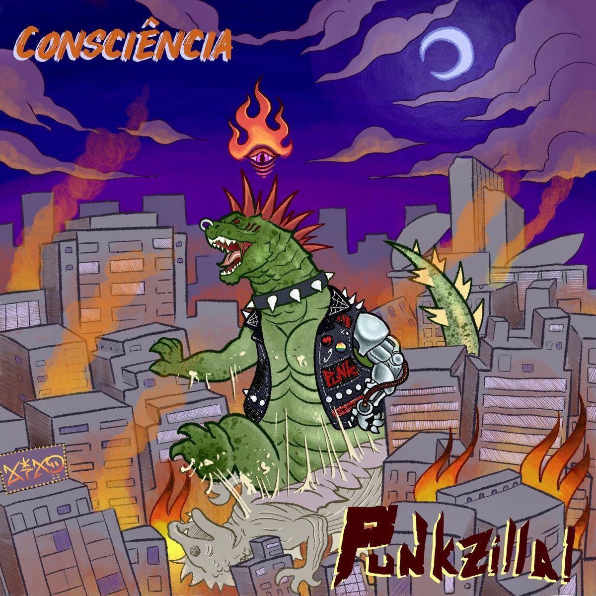 Portada de Álbum "Consci​ê​ncia", de Punkzilla!