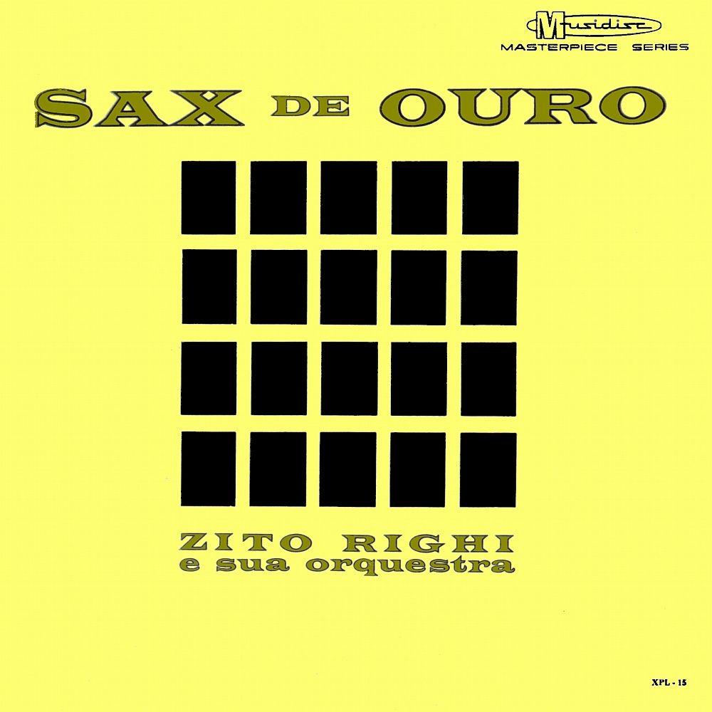Portada de Álbum "O Sax de Ouro", de Zito Righi