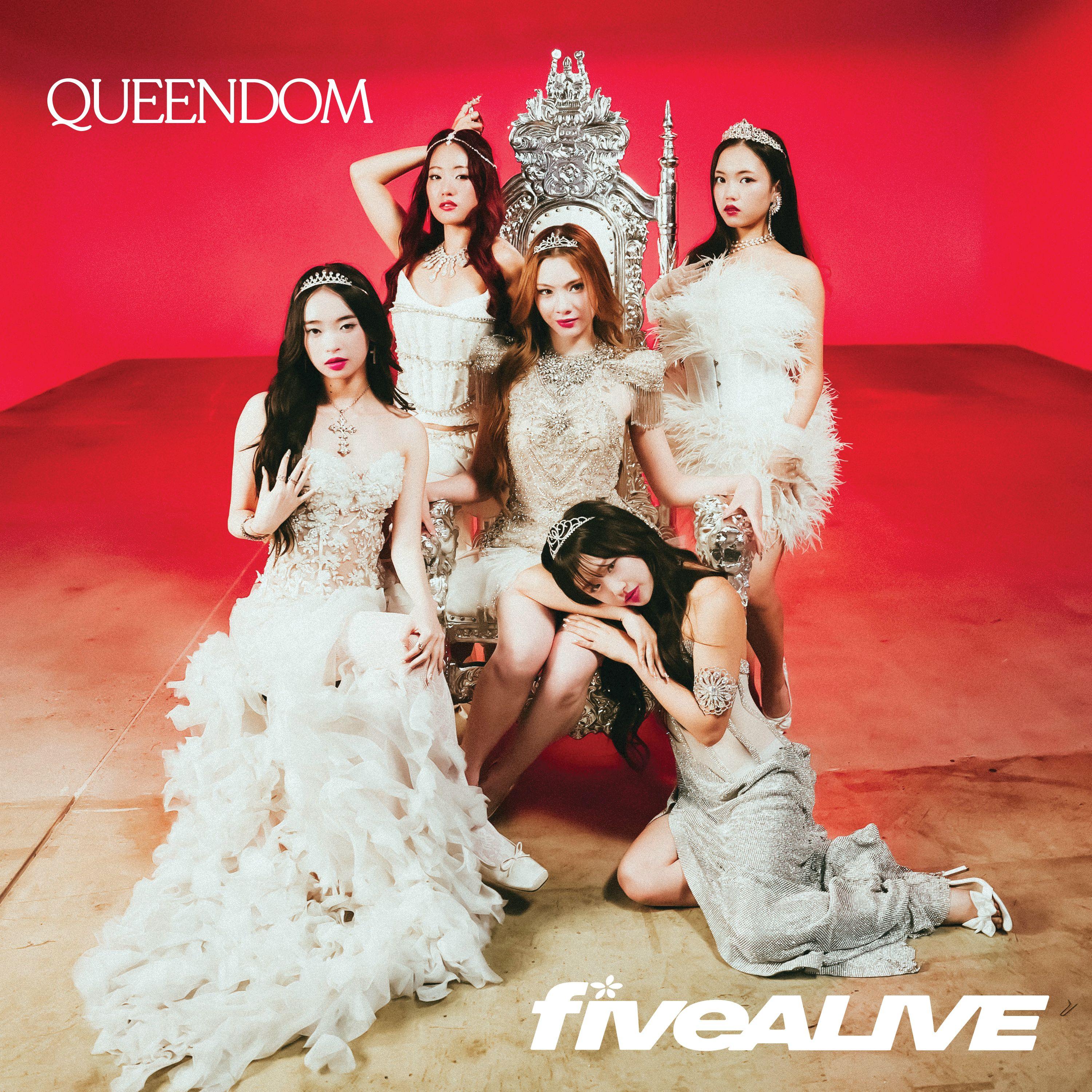 Portada del álbum "Queendom", de fiveALIVE