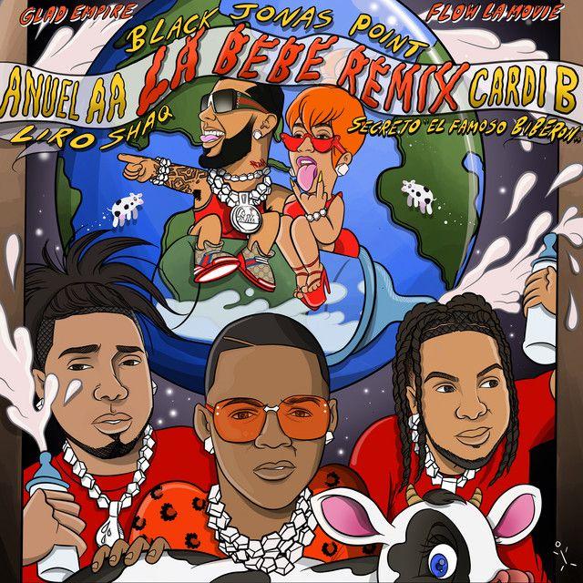 Portada del álbum "La Bebe (Remix)", de Cardi B