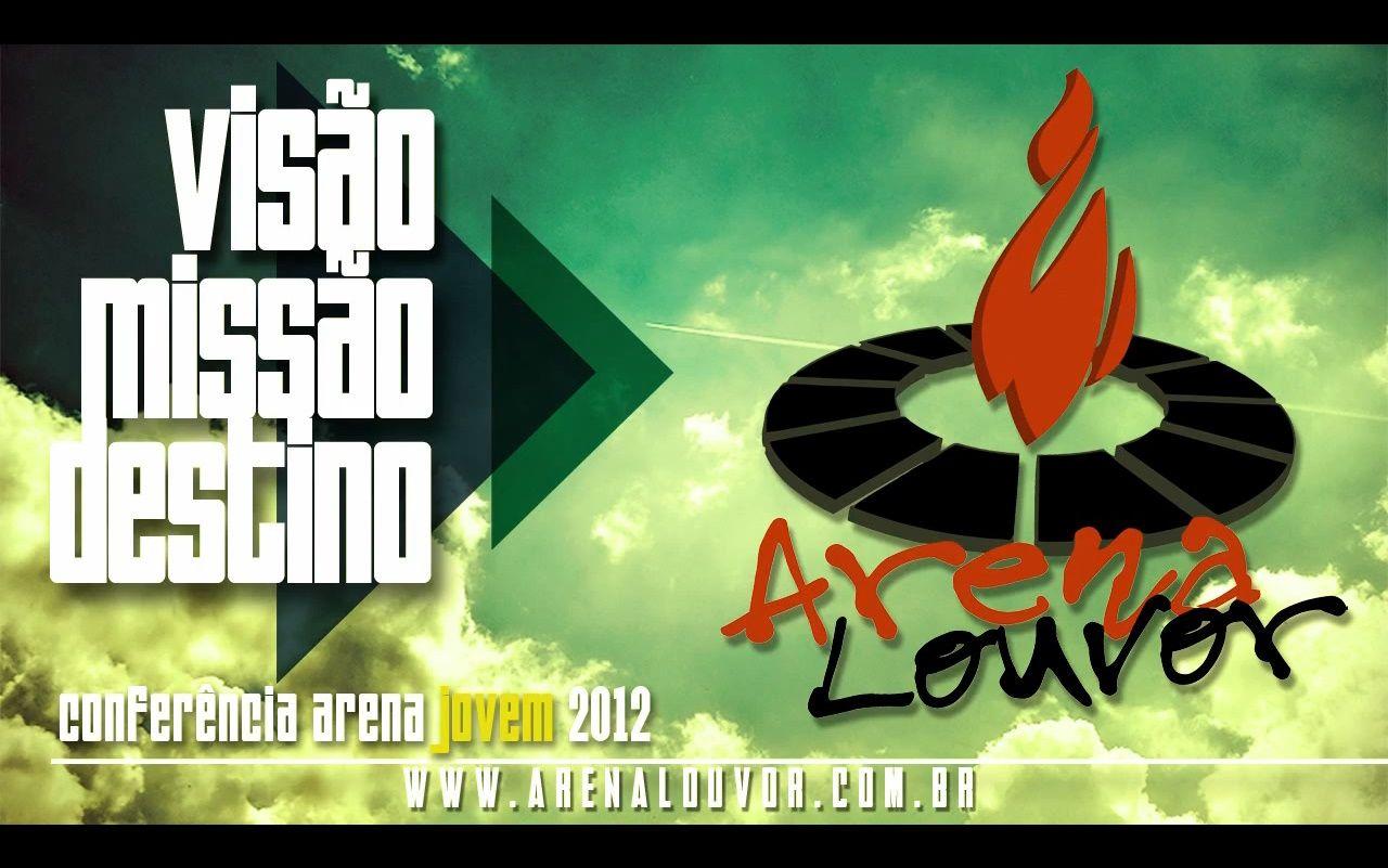 Capa do Álbum "Visão, Missão, Destino", de Arena Louvor