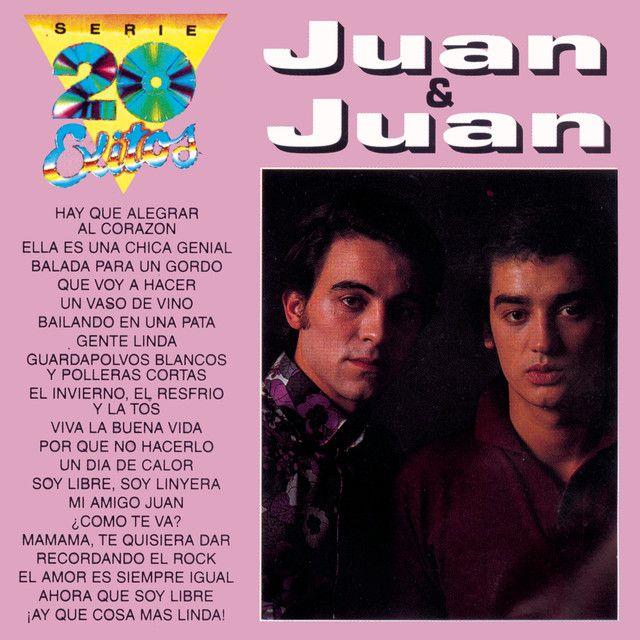 Portada de Álbum "Serie 20 Exitos", de Juan y Juan