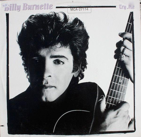 Portada del álbum "Try Me", de Billy Burnette
