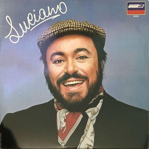 Portada de Álbum "Luciano", de Luciano Pavarotti
