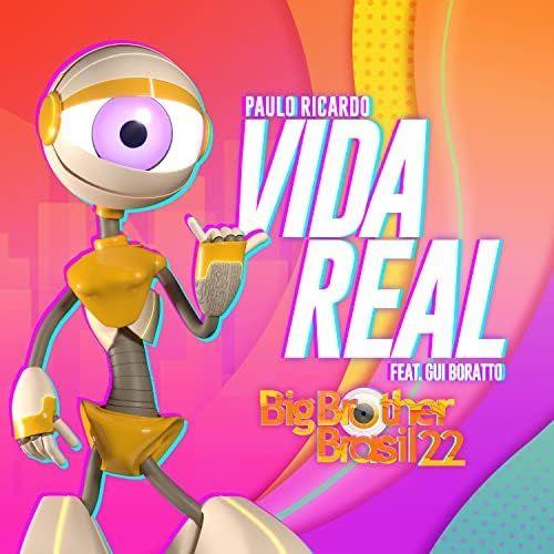 Capa do álbum "Vida Real (2022) ", de Paulo Ricardo