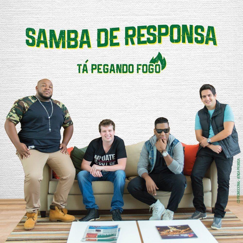 Portada de Álbum "Tá Pegando Fogo", de Samba de Responsa