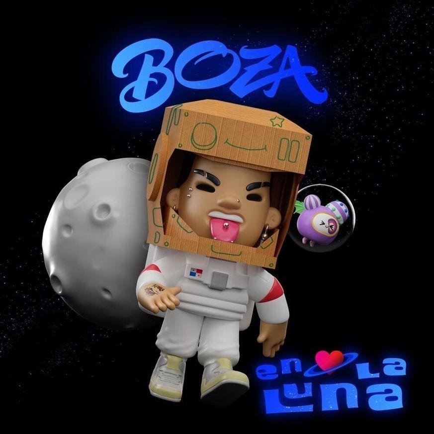 Capa do Single/EP "En La Luna", de Boza