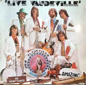 Album cover of "Live Vaudeville" by New Vaudeville Band
