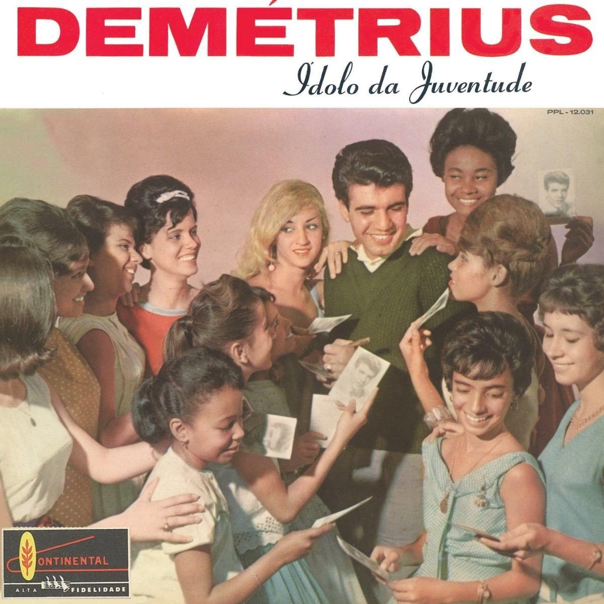 Portada de Álbum "Ídolo da Juventude", de Demétrius