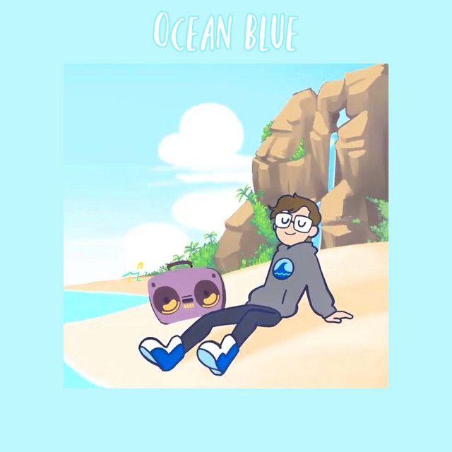 Portada de Sencillo/EP "Ocean Blue", de CG5
