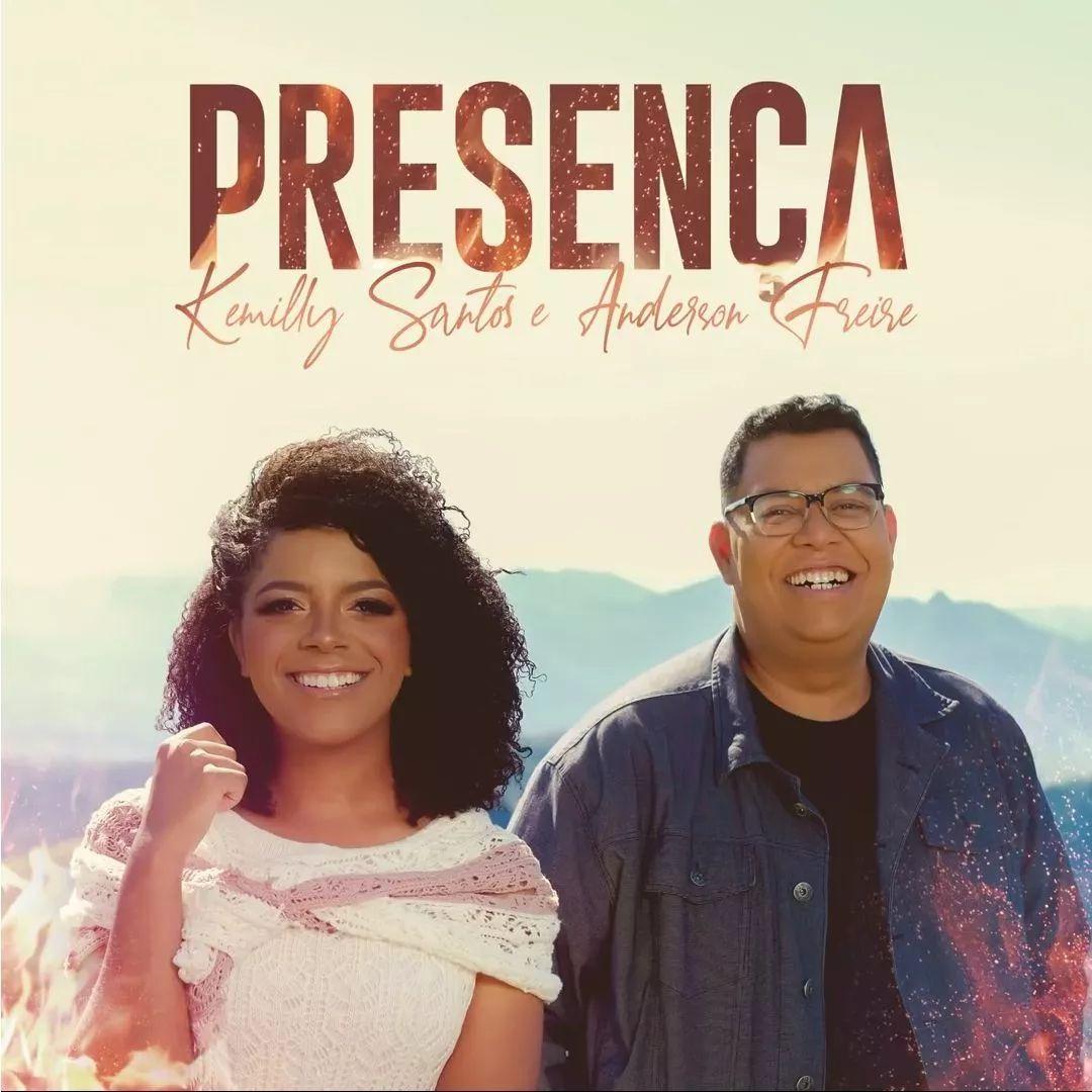 Portada del álbum "Presença (part. Anderson Freire)", de Kemilly Santos