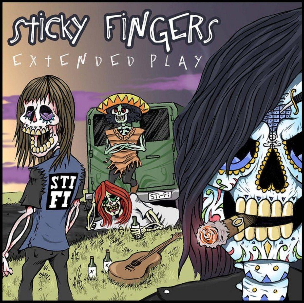 Portada de Álbum "Extended Play", de Sticky Fingers