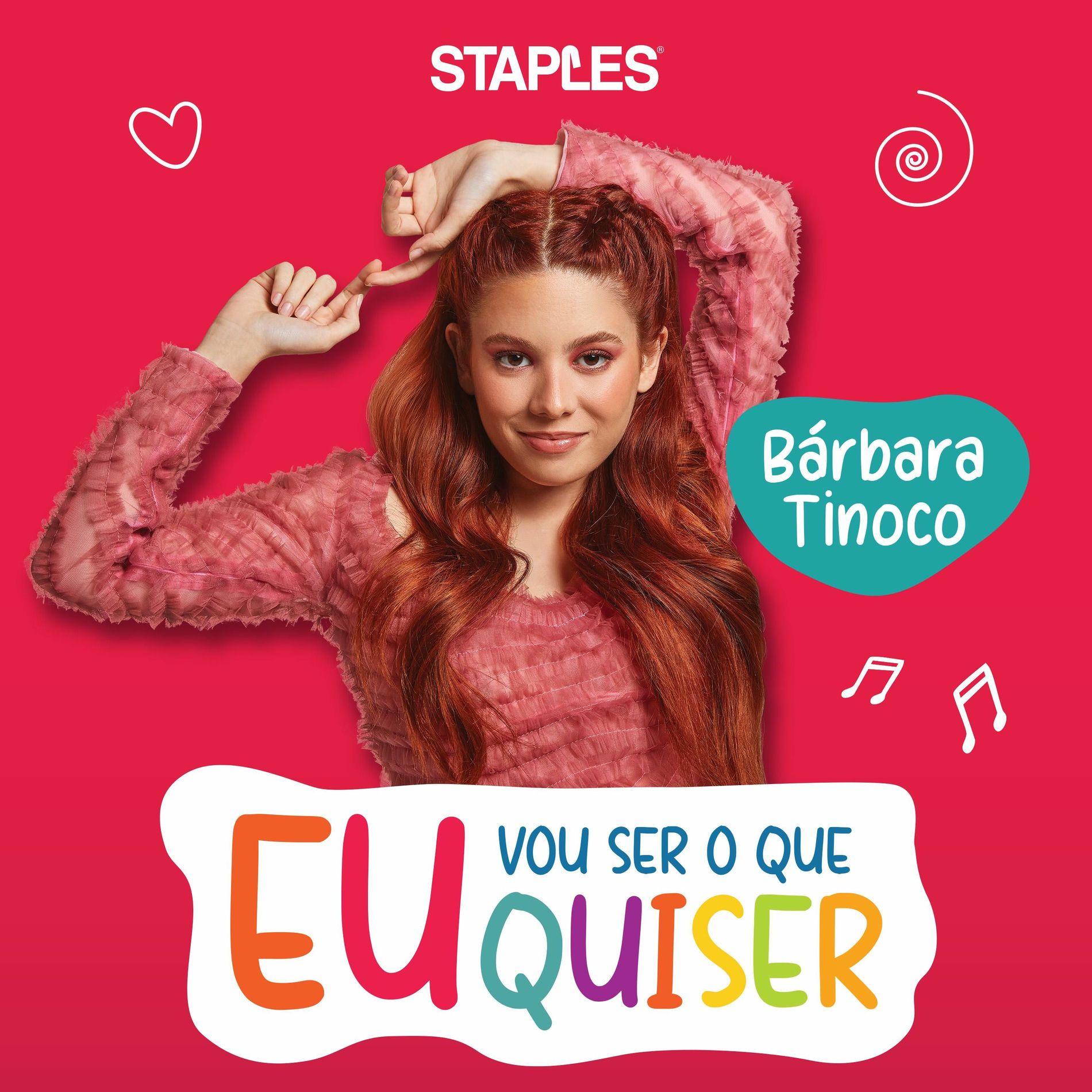 Capa do álbum "Na minha escola", de Bárbara Tinoco