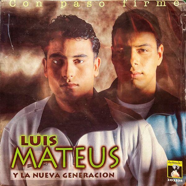 Portada de Álbum "Con Paso Firme", de Luis Mateus
