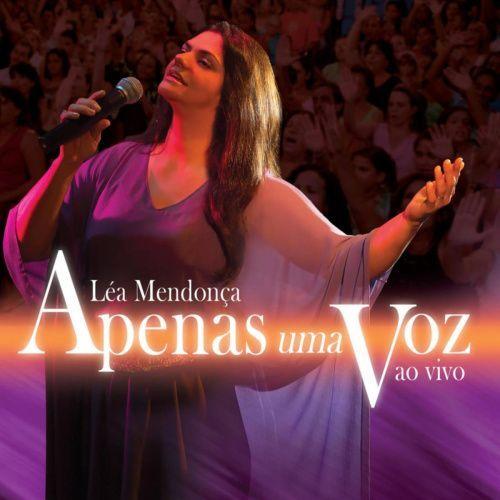 Capa do Álbum "Apenas uma Voz (Ao Vivo)", de Léa Mendonça