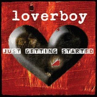 Capa do Álbum "Just Getting Started", de Loverboy