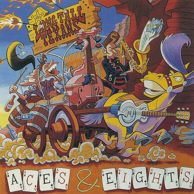 Portada de Álbum "Aces & Eights", de Long Tall Texans