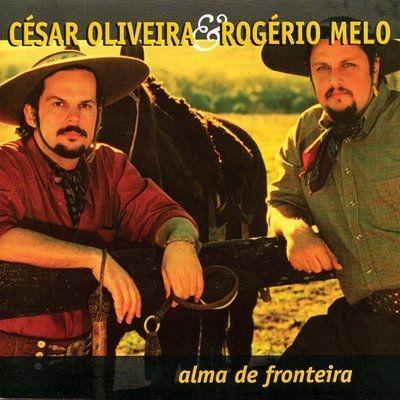 Portada de Álbum "Alma de Fronteira", de César Oliveira e Rogério Melo