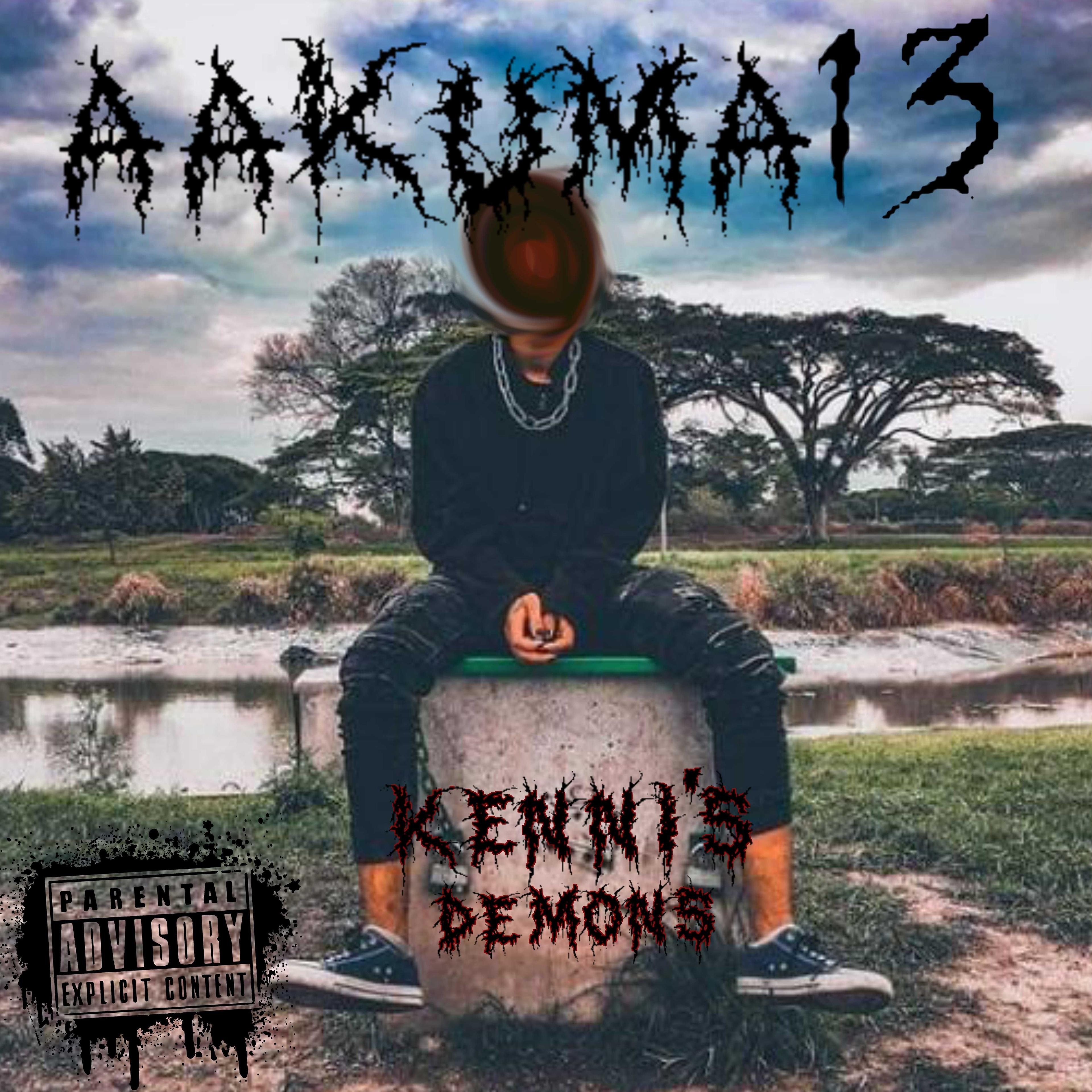 Portada de Sencillo/EP "Kenni's Demons", de Aakuma13