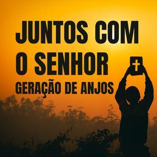 Portada de Álbum "Juntos com o Senhor", de Geração de Anjos