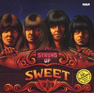 Portada del álbum "Strung Up", de Sweet